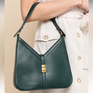 Lulu's Green Shoulder Bag